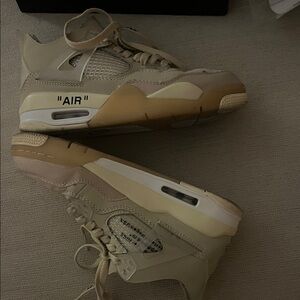 Off-White Cream Air Sneakers